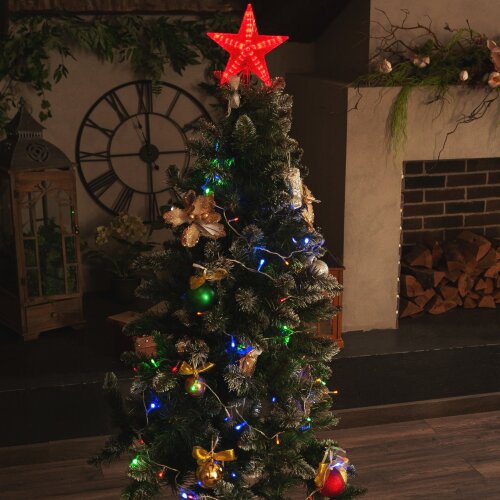 ULD-S2500-225-STK MULTI IP20 Гирлянда светодиодная, 25м, Соединяемая, 225 светодиодов, Разноцветный свет, Провод прозрачный - фото 10