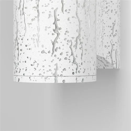 Настенный светильник (бра) Бауэри / Bowery GU10х1 50Вт IP 54 (Белый) O574WL-01W - фото 12