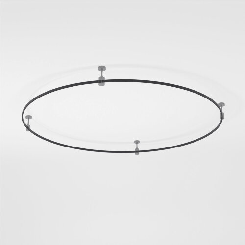 Esthetic Magnetic Шинопровод Round черный O1500 - фото 1