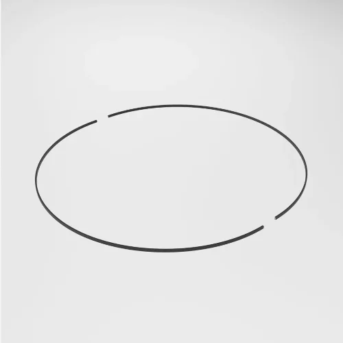 Esthetic Magnetic Шинопровод Round черный Ø1500 85217/00 - фото 2