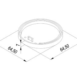 Заглушка для LC-LP-1135-M60 универсальная