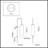 Бра «ODEON LIGHT» 4641/1W, серия: VOSTI (крепление на планке). Фото 2.