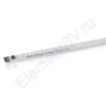 Светодиодная линейка 2835, 72 led, 220V, 12W, 865mm, D156, white - фото.