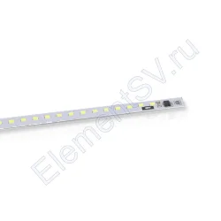 Светодиодная линейка 2835, 72 led, 220V, 12W, 865mm, D156, white