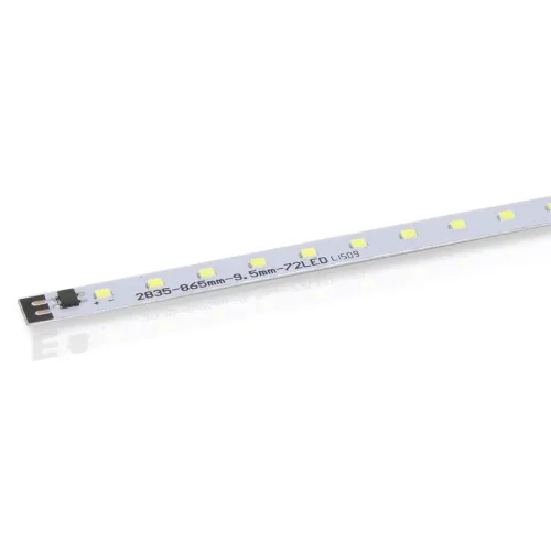 Светодиодная линейка 2835, 72 led, 220V, 12W, 865mm, D156, white - фото I