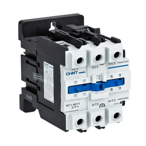 Контактор NC1-8011 80А кат. 230В AC 1НО+1НЗ AC-3 (R) CHINT 222935 - фото