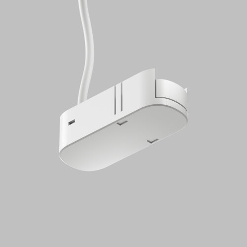 TR5215-WH Подвод питания универсальный (середина/торец), серия Base, 48V DC, IP20, белый, пластик.