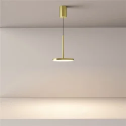 Подвесной светильник Plato 3000К 12Вт 120° (Латунь)