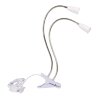 TLI-281 WHITE E27x2 PLANT Светильник настольный для 2-х фитоламп, На прищепке, Цоколь E27, Белый, ТМ ФитоЛето - фото 2