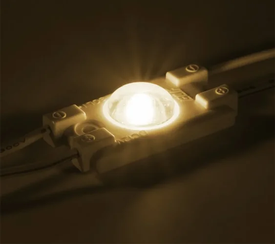 Модуль светодиодный ELF SOL+, 1SMD диод 2835, теплый белый - фото