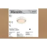 Потолочный светильник FR6228CL-L92W3 Мантелло / Mantello 108 Вт LED (Белый) FR6228CL-L92W3 - фото 11