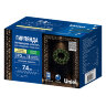 ULD-S0740-370-DGA-RC WW IP44 FIREWORK Гирлянда светодиодная Фейерверк, 7.4м, 370 светодиодов, Теплый белый свет, Пульт ДУ в-к, Провод зеленый - фото 11