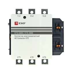 Контактор КТЭ 400А кат. 230В AC 1НО EKF ctr-b-400