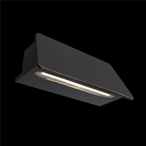 Настенный светильник (бра) Trupp 3000K 6Вт IP 54 (Графит) - фото 5