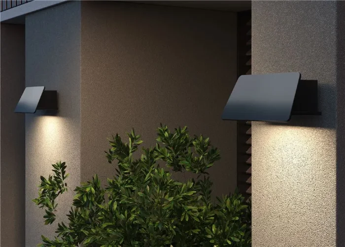 Настенный светильник (бра) Trupp 3000K 6Вт IP 54 (Графит) - фото 17