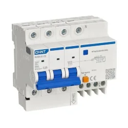 Выключатель автоматический дифференциального тока 30мА тип AC 6кА NXBLE-32 3P+N C16 (R) CHINT 819512