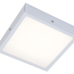 Универсальный офисный светодиодный светильник Грильято 20 Вт IP44 200x200x40 мм 4000K Опал