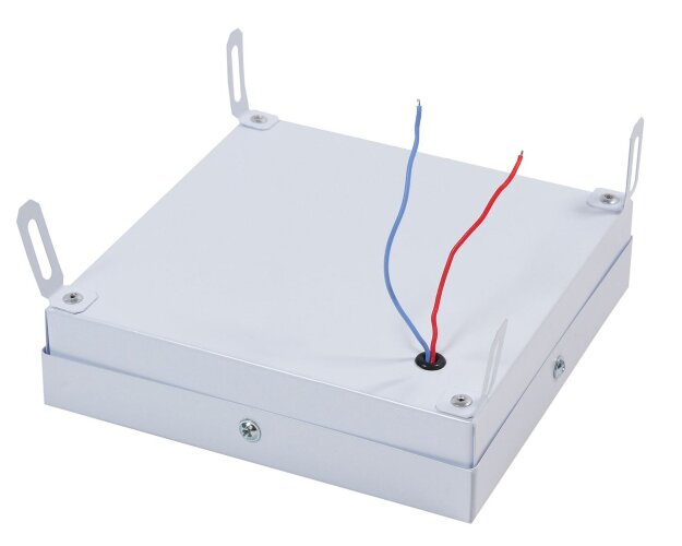 Универсальный офисный светодиодный светильник Грильято 20 Вт IP44 200x200x40 мм 4000K Опал - фото 5