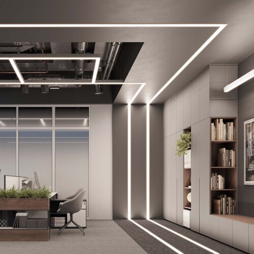 Профиль LINIA60-FANTOM-3000 ANOD (Arlight, Алюминий) - фото 3