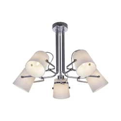 Люстра FR5691PL-05CH Нонна E14x5 (Хром) FR5691PL-05CH