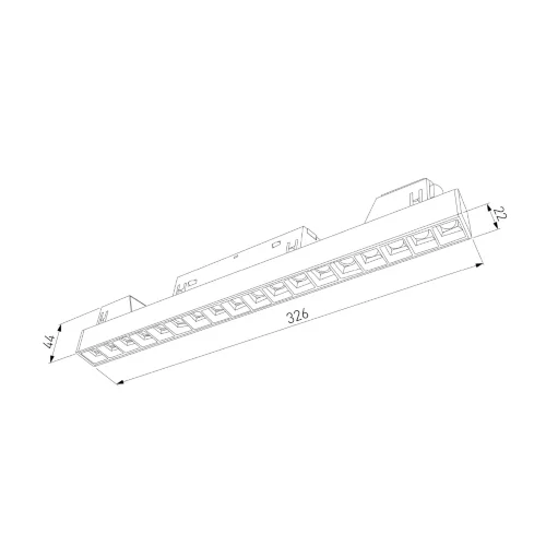 Slim Magnetic SL03 Трековый светильник 18W 3000K (черный) 85006/01 85006/01 - фото 6
