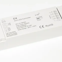 Контроллер C4 IC58 RGBW/RGB/CCT/DIM (12-48V, 4ch x 350mA)