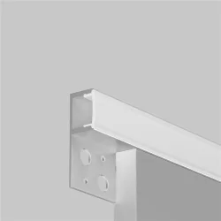 Алюминиевый профиль встраиваемый ALM-3611-S-2M (Серебро)