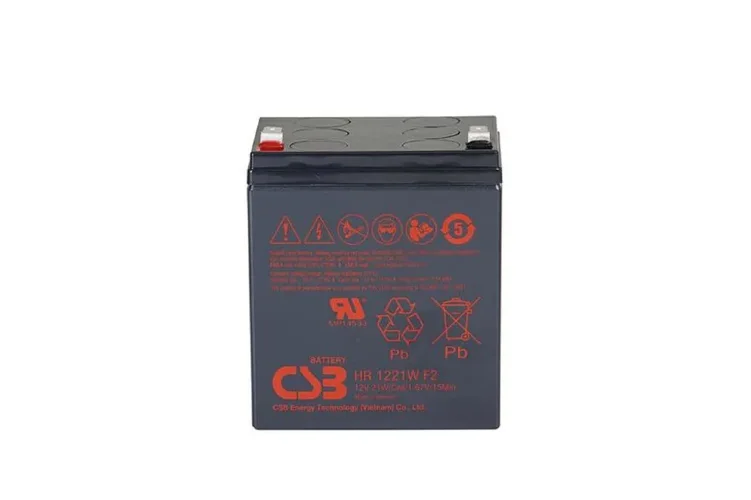 Аккумулятор 12В 5.25А.ч CSB HR1221W F2 CSB - фото