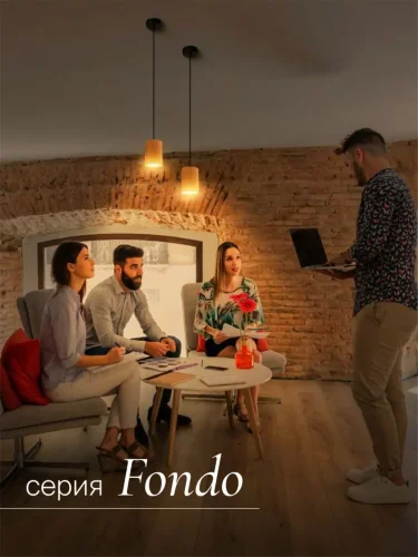 Подвесной светильник NUVOLT LPL-001RW (Дерево) - фото 11