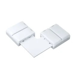 Коннектор угловой для RGB светодиодной ленты 10 шт. (Белый)