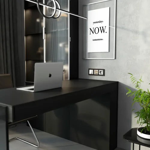 Накладка для розетки USB (Hammaer серебряный) W1279506 - фото 3