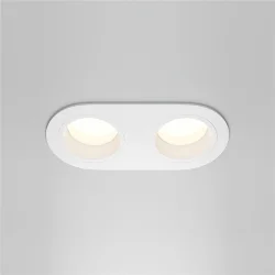 Встраиваемый светильник Пай / Share 2*GU10 10 Вт IP 54 (Белый) DL126-02-GU10-W