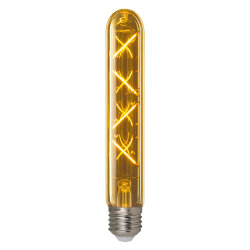 LED-L32A-4W-GOLDEN-E27 GLV21GO Лампа светодиодная Vintage, Форма цилиндр, янтарная колба