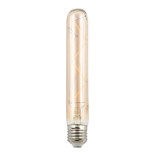 LED-L32A-4W-GOLDEN-E27 GLV21GO Лампа светодиодная Vintage, Форма цилиндр, янтарная колба - фото 2