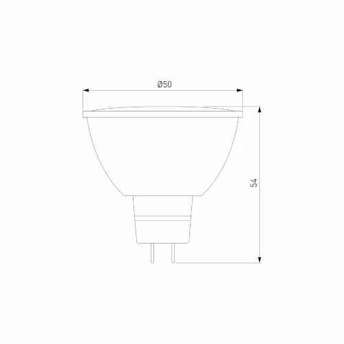 Умная лампа G5.3 LED 7W 3300К-6500К CCT+DIM (BLG5318) BLG5318 - фото 3