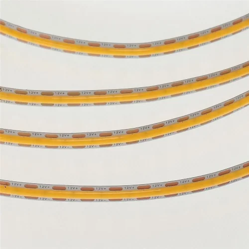 Светодиодная лента COB, 480 chip/m, warm white, 12V, IP20, A66 - фото II