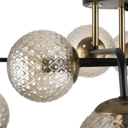 Люстра Freya FR8016PL-08BBS (Черный) - фото 5