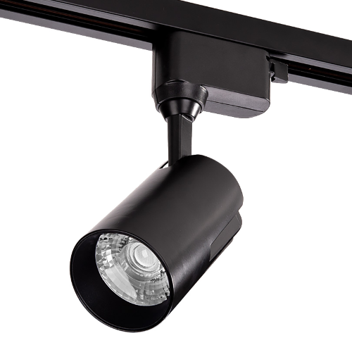 Трековый светодиодный светильник WOLTA WTL-25W/01B 25Вт 4000К IP40 Чёрный - фото 1.