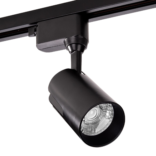 Трековый светодиодный светильник WOLTA WTL-25W/01B 25Вт 4000К IP40 Чёрный - фото 2.