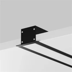 Алюминиевый профиль встраиваемый с накладным фланцем 50x35 (Черный, 2 м), ALM-5035T-B-2M 632012 (Черный)