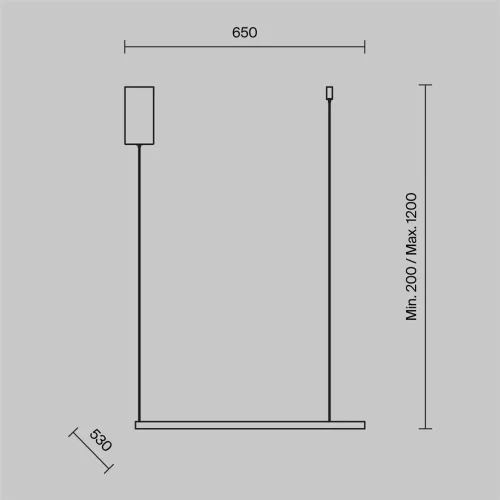 Подвесной светильник Glint 3000 25Вт (Хром) - фото 3