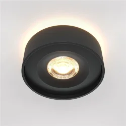 Встраиваемый светильник Planet 3000K 1x11Вт 36° (Черный)