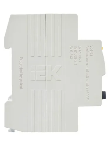 Выключатель дифференциального тока (УЗО) 4п 80А 300мА тип AC ВД1-63 KARAT IEK MDV10-4-080-300 - фото 5