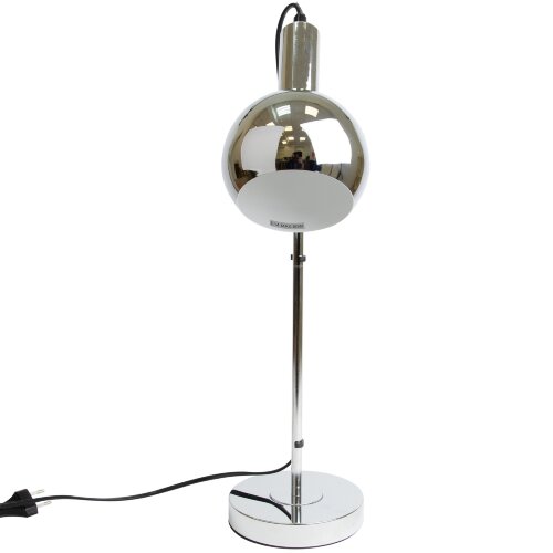 UML-B702 E14 SILVER Светильник настольный, 60W, Цоколь Е14, Механический выключатель, Серебристый - фото 3