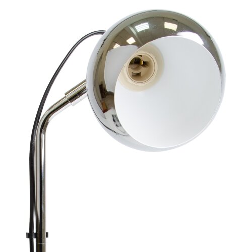 UML-B702 E14 SILVER Светильник настольный, 60W, Цоколь Е14, Механический выключатель, Серебристый - фото 6