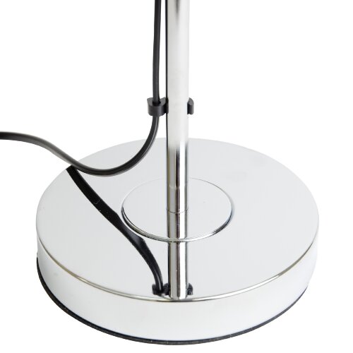 UML-B702 E14 SILVER Светильник настольный, 60W, Цоколь Е14, Механический выключатель, Серебристый - фото 9