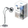 UML-B702 E14 SILVER Светильник настольный, 60W. Цоколь Е14. Механический выключатель. Серебристый. ТМ Uniel - фото