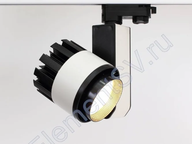 Светодиодный светильник трековый GDD-145 4L 4L16 (20W, warm white) - фото.