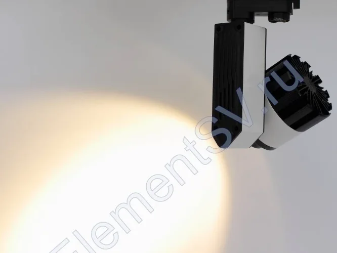 Светодиодный светильник трековый GDD-145 4L 4L16 (20W, warm white) - фото 2.