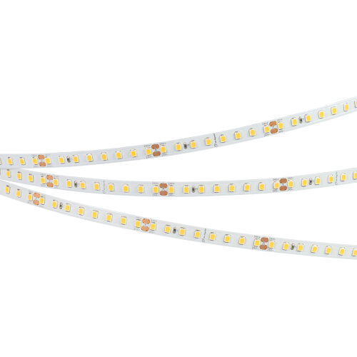 Светодиодная лента RT-A128-8mm 24V Warm2700 (9.6 W/m, IP20, 2835, 5m) (Arlight, высок.эфф.150 лм/Вт) - фото 2